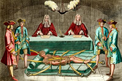 Interrogation of Robert Francois Damiens by Unknown artist