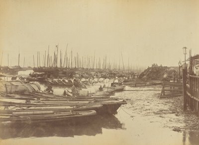 Japanese Sampans by Unknown artist