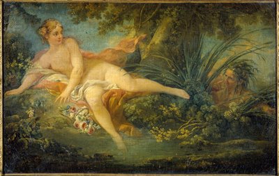 The Nymph Surprised, after Boucher by Unknown artist