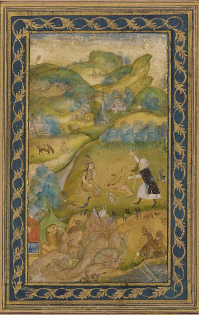 Layla and Majnun by Unknown artist