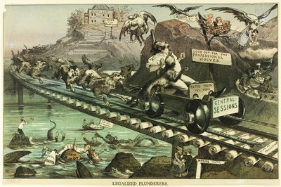 Legalized Plunderers, from Puck by Unknown artist