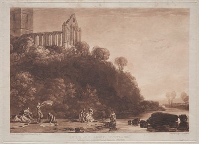 Liber Studiorum: Dumblain Abbey, Scotland by Unknown artist