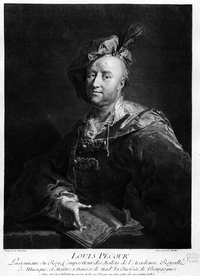 Louis Pecour by Unknown artist