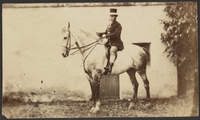 Man on a Horse by Unknown artist