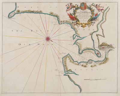 Map of Kingsale Harbour by Unknown artist