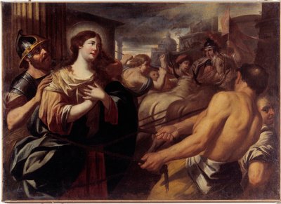Martyrdom of Saint Lucy by Unknown artist