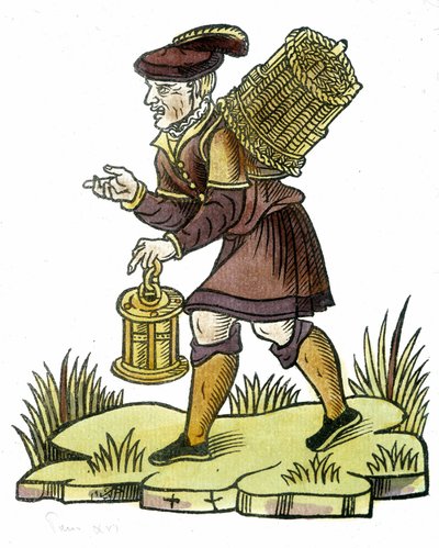Merchant of forgotten by Unknown artist