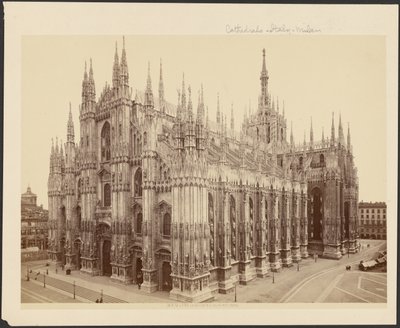 Milan, The Cathedral from the Royal Palace by Unknown artist