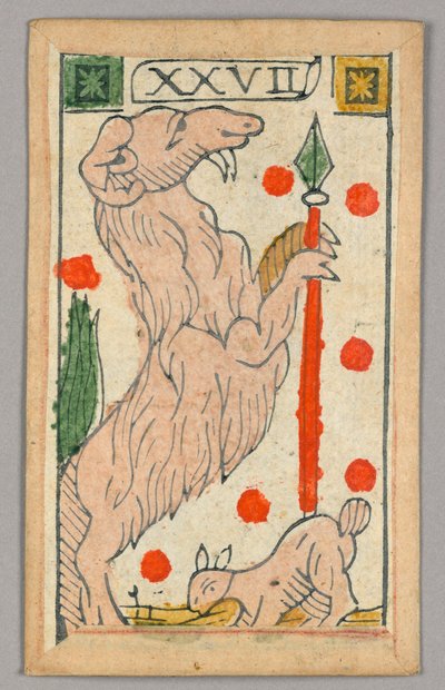 Minchiate (Tarot) Playing Card by Unknown artist