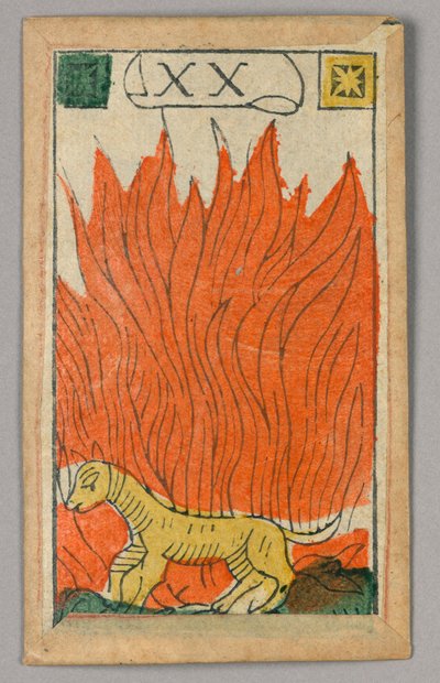 Minchiate (Tarot) Playing Card by Unknown artist