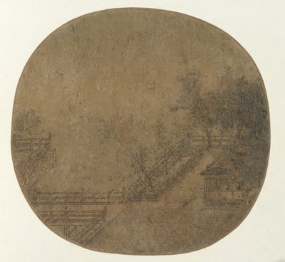 Mountain Terrace and Pavilion by Unknown artist