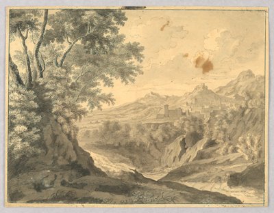 Mountainous Landscape by Unknown artist