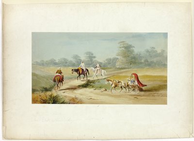 Native Traveling in India by Unknown artist