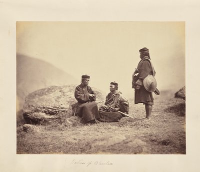 Natives of Bhutan by Unknown artist