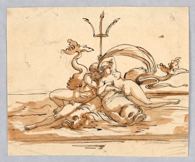 Neptune and Amphitrite by Unknown artist