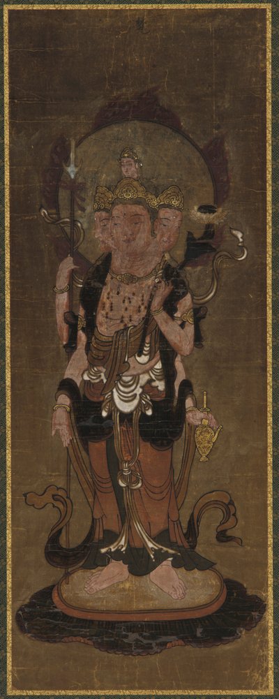 One of the twelve deva: Bonten (Brahma) by Unknown artist