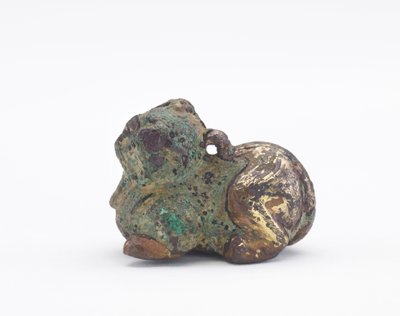 Ornament: Reclining Chimera by Unknown artist