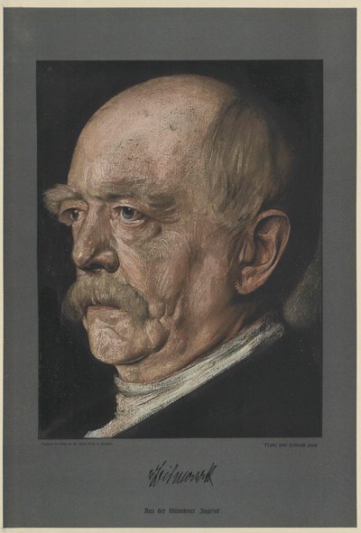 Otto Count of Bismarck by Unknown artist