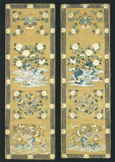 Pair of Chair Panels by Unknown artist