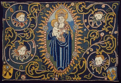 Panel Depicting Madonna and Child by Unknown artist