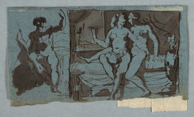 Zeus Visiting Callisto by Unknown artist
