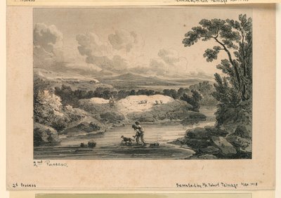 Pastoral Scene, 2nd Process by Unknown artist