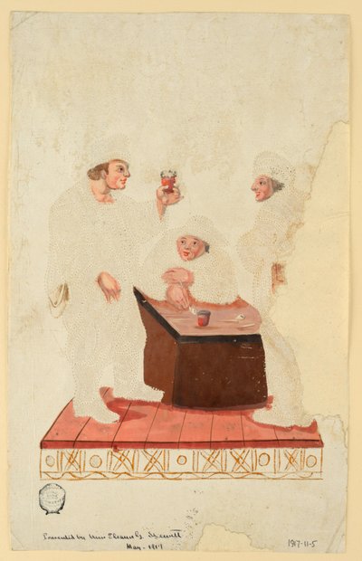 Peasants in a Cabaret by Unknown artist