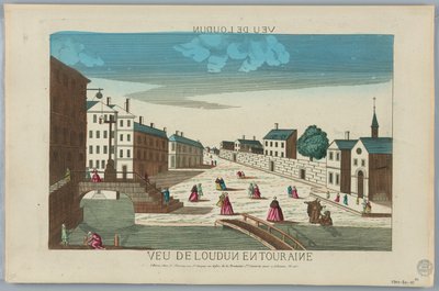 Peep-show, View of London in Touraine by Unknown artist
