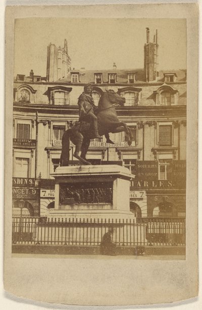 Place des Victoires by Unknown artist