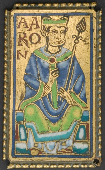 Plaque with Aaron by Unknown artist