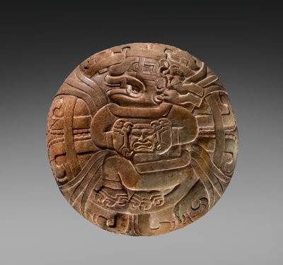 Plate with Supernatural Being by Unknown artist