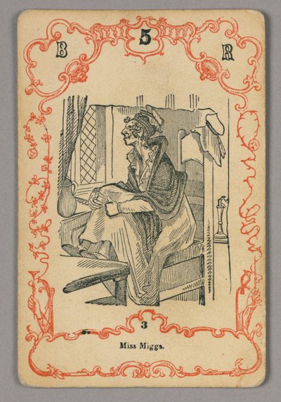Playing card by Unknown artist