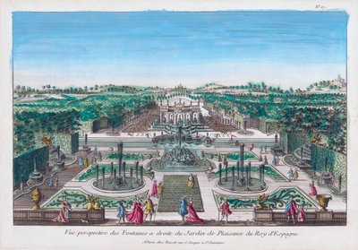 Pleasure Gardens of the King of Spain by Unknown artist