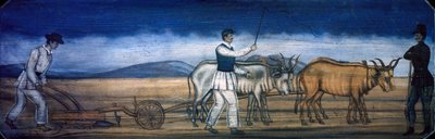 Plowing by Unknown artist