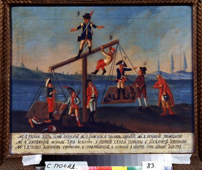 Political Scales of Europe by Unknown artist