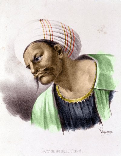 Portrait of Averroes by Unknown artist