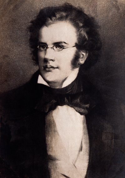 Portrait of Franz Schubert by Unknown artist