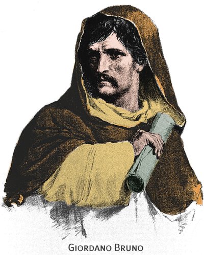 Portrait of Giordano Bruno (1548-1600) by Unknown artist
