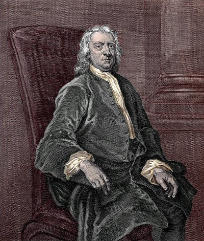 Portrait of Isaac Newton by Unknown artist