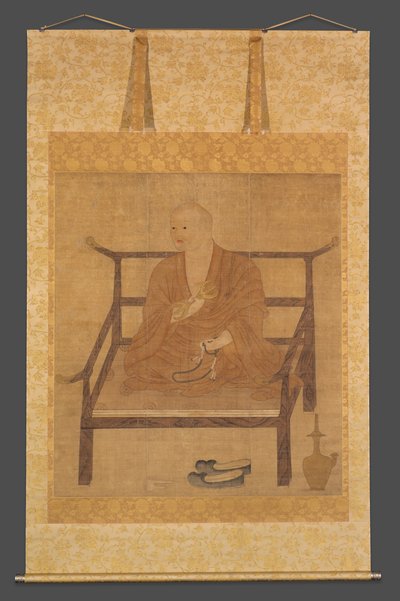 Portrait of Kobo Daishi (Kukai) by Unknown artist