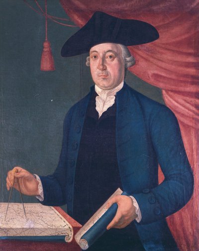 Portrait of Niels Rasmussen Holbech by Unknown artist