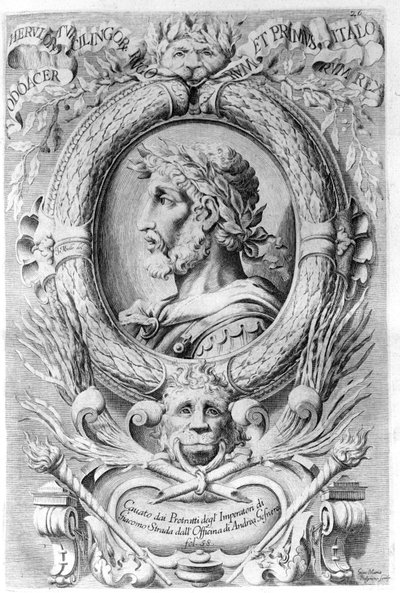 Portrait of Odoacer. by Unknown artist