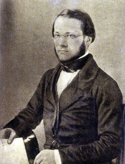 Portrait of Pasteur in 1852 by Unknown artist
