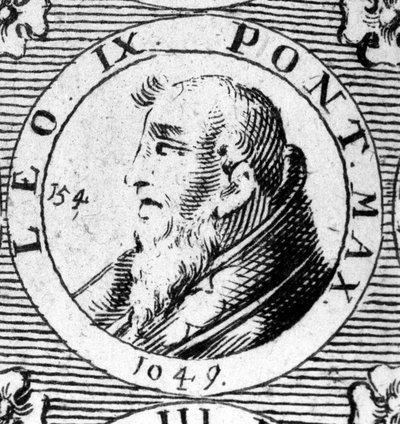 Portrait of Pope Leon IX (1002-1054) by Unknown artist