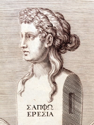 Portrait of Sappho by Unknown artist
