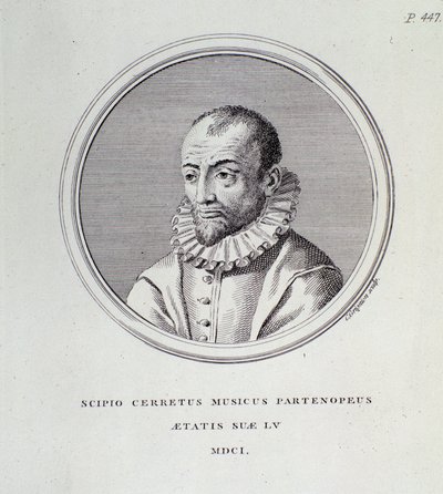 Portrait of Scipione Cerreto by Unknown artist