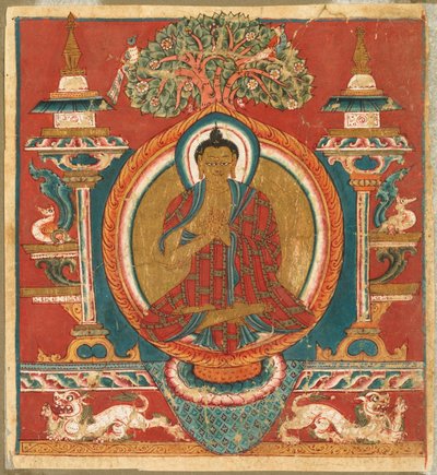 Preaching Sakyamuni by Unknown artist