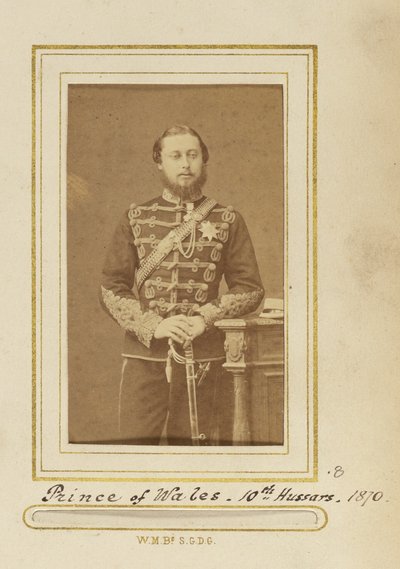 Prince of Wales, 10th Hussars by Unknown artist