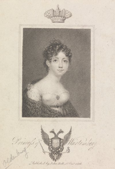 Princess of Wurtemberg by Unknown artist