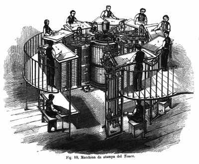 Printing Press of the Times by Unknown artist